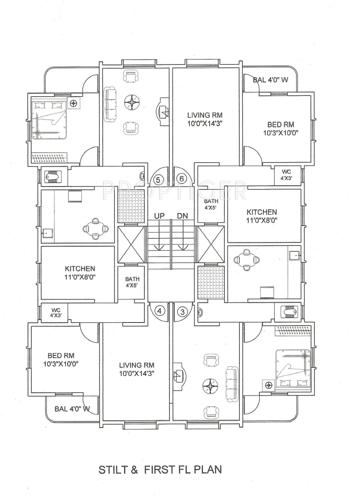 Images for Cluster Plan of Bhalerao Waterlilly