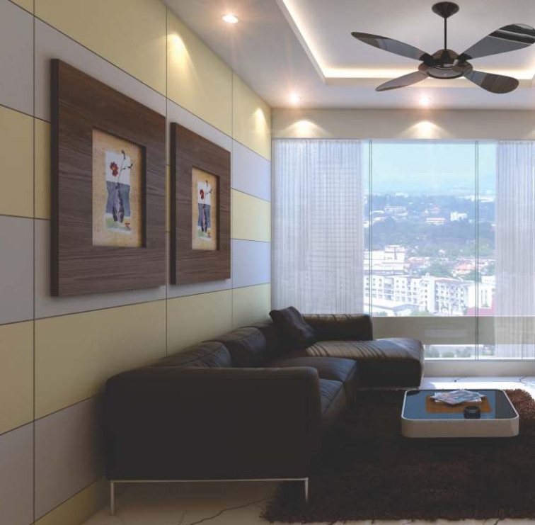  saffron residency phase 1 Living Area