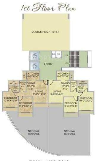 Images for Cluster Plan of Home Plus India Green View