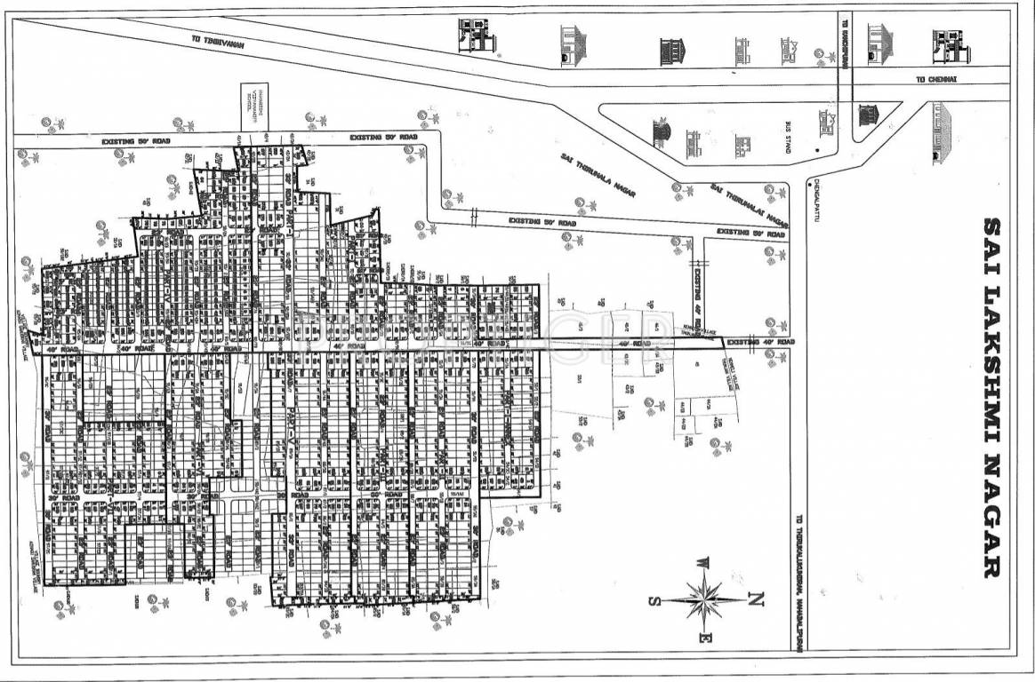 Images for Layout Plan of S and S Foundations Sai Lakshmi Nagar
