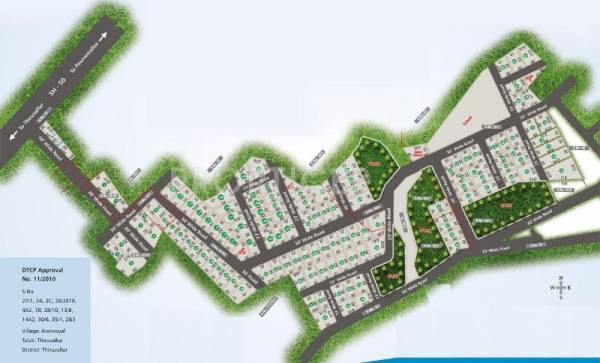 Images for Layout Plan of ABI Divyedesam