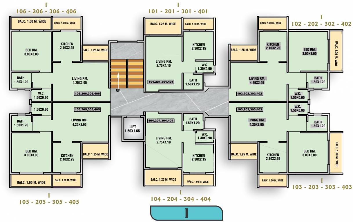 Images for Cluster Plan of Mirador Utsav Phase 1