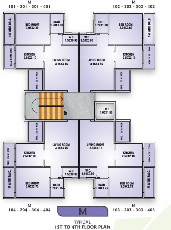 Images for Cluster Plan of Mirador Utsav Phase 1