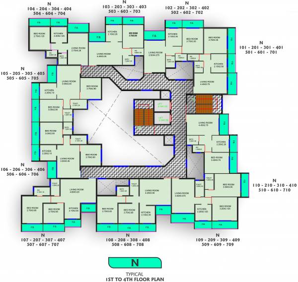 Images for Cluster Plan of Mirador Utsav Phase 1 Images for Cluster Plan of Mirador Utsav Phase 1