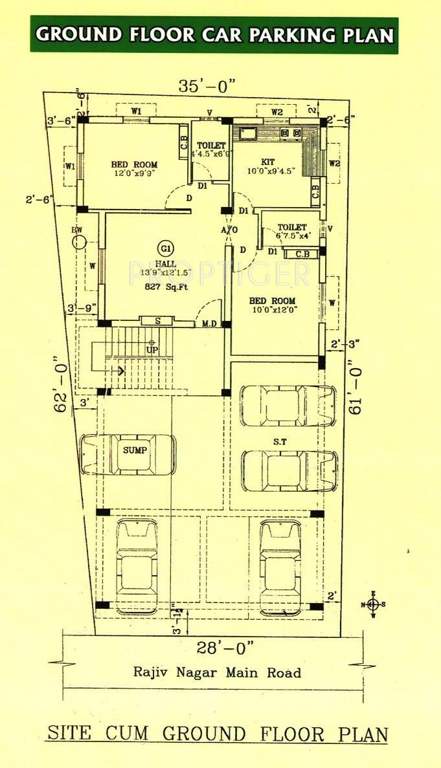 Images for Cluster Plan of Bhavani Builders Chennai Anu Flats