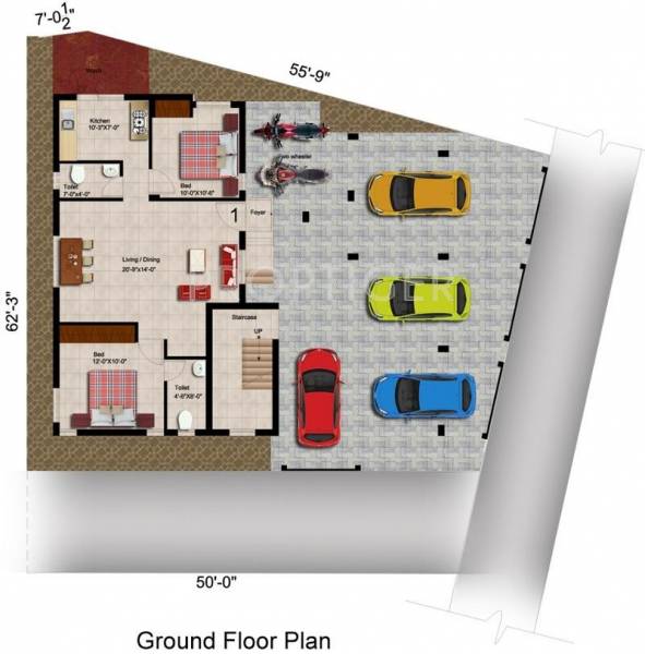 Images for Cluster Plan of Arka Homes Thulasi