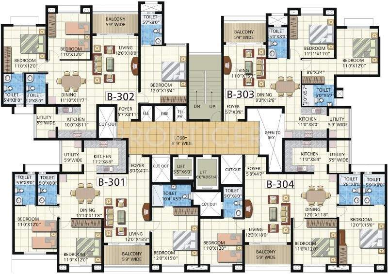 Images for Cluster Plan of HRC Ibbani