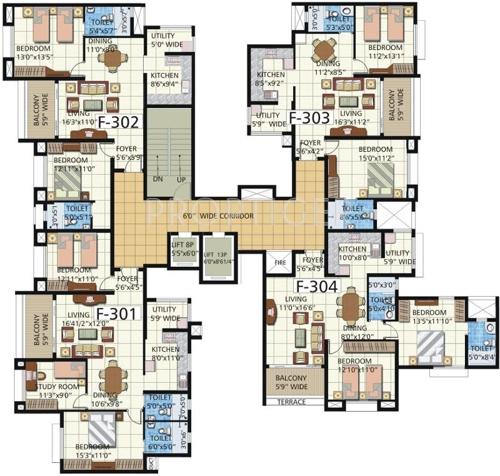 Images for Cluster Plan of HRC Ibbani