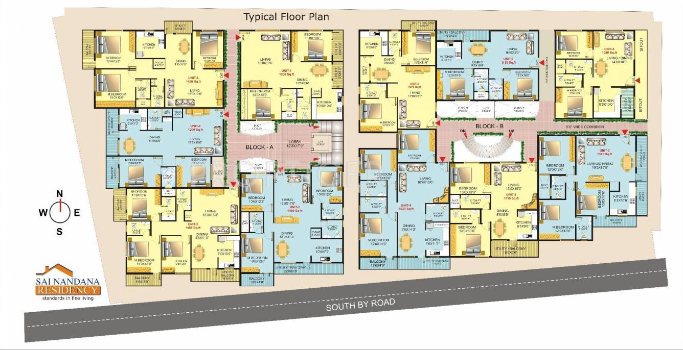 Images for Cluster Plan of Sai Nandana Developers Residency