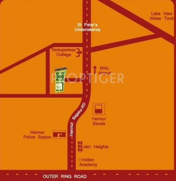 Images for Location Plan of Alisha Projects Crystal Dew