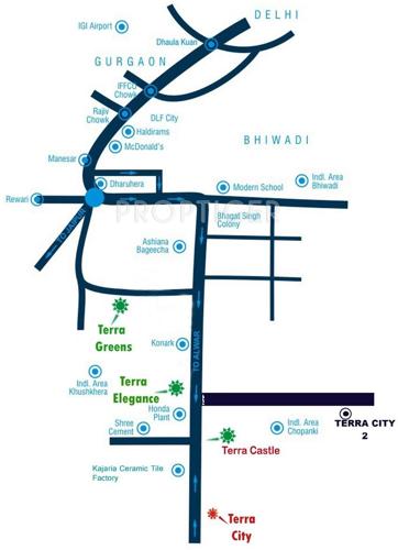 Images for Location Plan of Terra Castle castle Images for Location Plan of Terra Castle