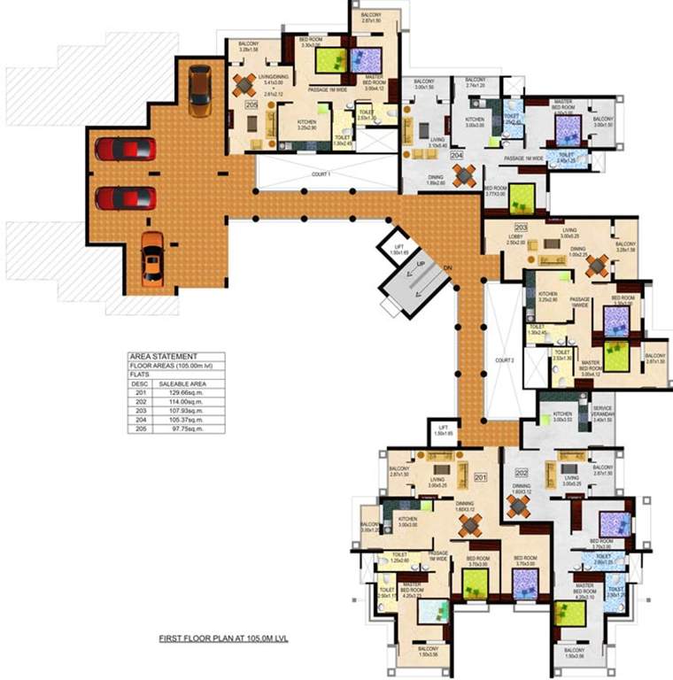 Images for Cluster Plan of Pankaj Indushree Gardens