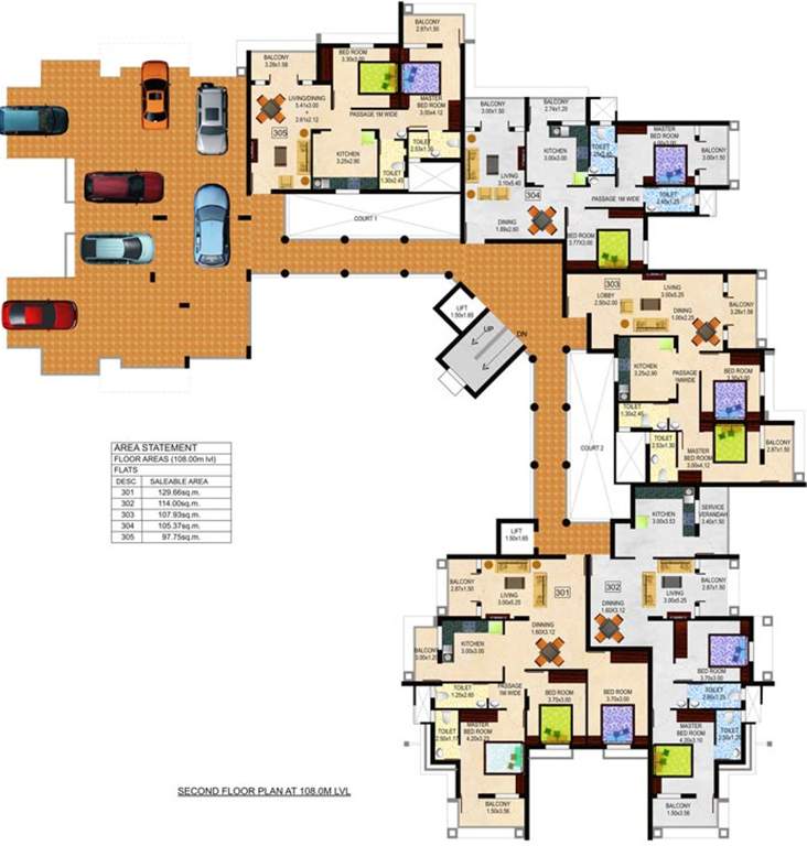 Images for Cluster Plan of Pankaj Indushree Gardens