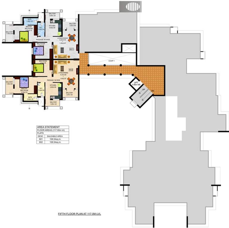 Images for Cluster Plan of Pankaj Indushree Gardens