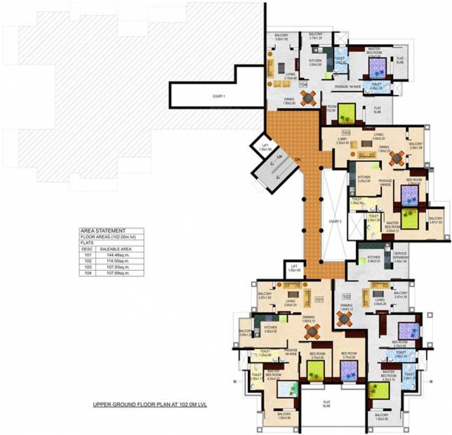 Images for Cluster Plan of Pankaj Indushree Gardens