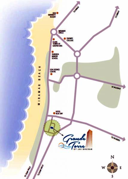 Images for Location Plan of Jai Bhuvan Grande Torre