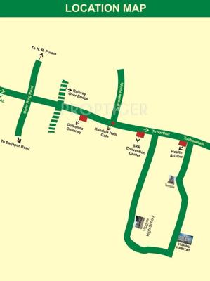  habitat Images for Location Plan of Vishnu Habitat