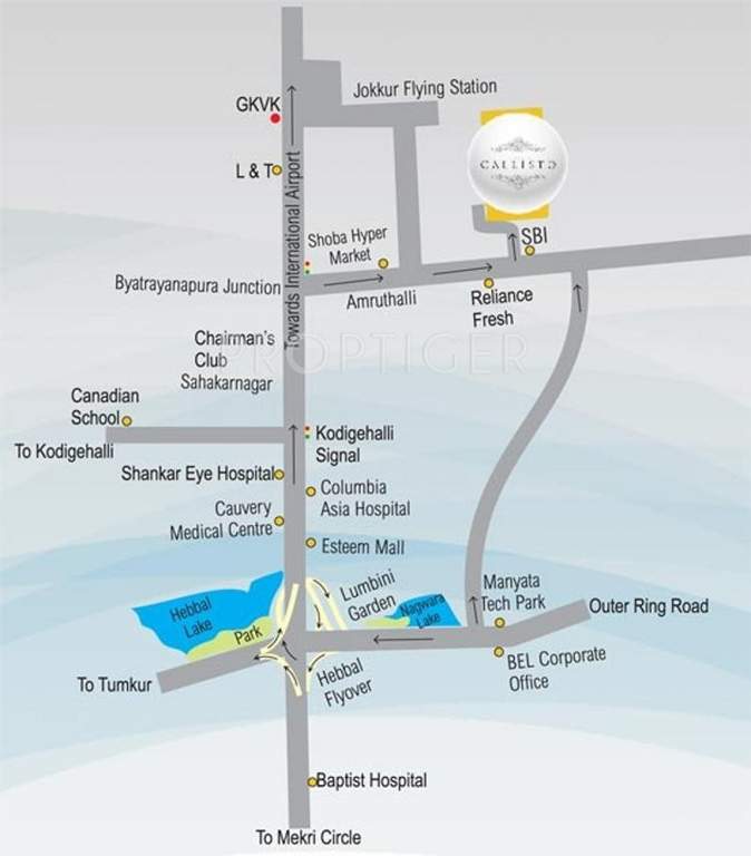  patels callisto Images for Location Plan of SVS Patels Callisto