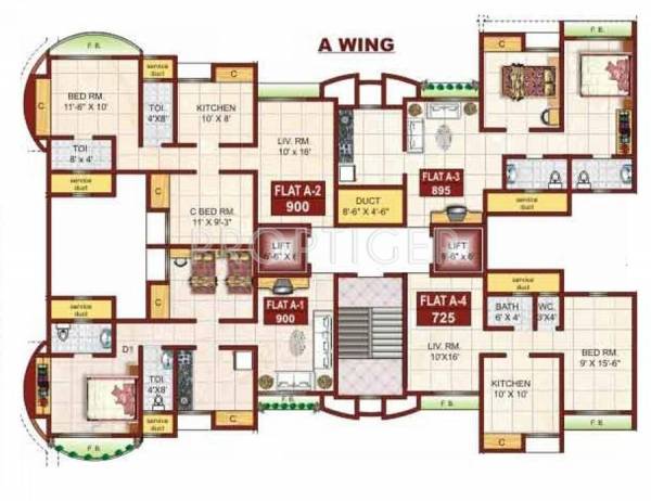 Images for Cluster Plan of JNB Pooja Galaxy