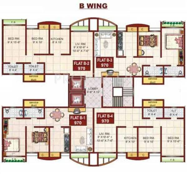 Images for Cluster Plan of JNB Pooja Galaxy