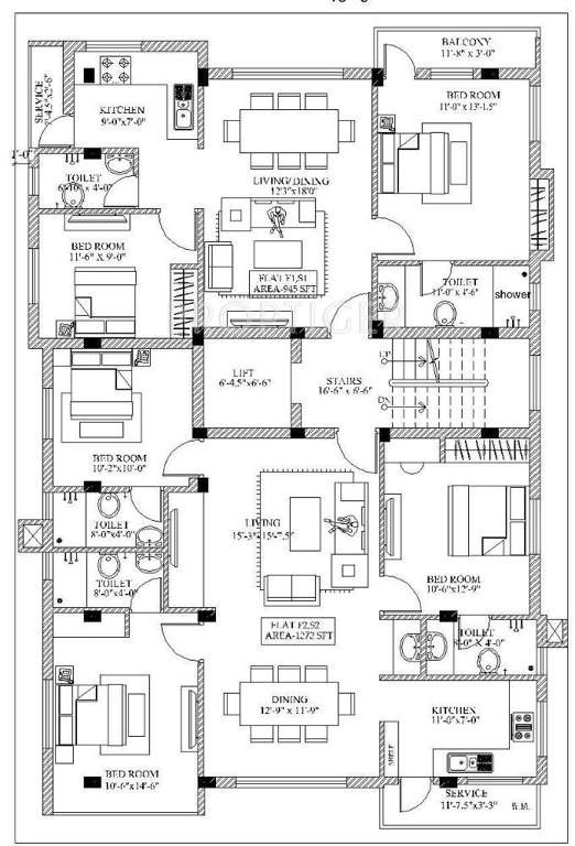  eldorado Images for Cluster Plan of Green Avenue Homes Eldorado