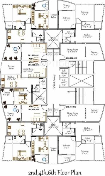Images for Cluster Plan of Avishkar Pavilion Residency Images for Cluster Plan of Avishkar Pavilion Residency