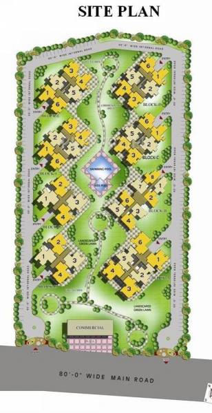 Images for Layout Plan of Techman Moti Residency
