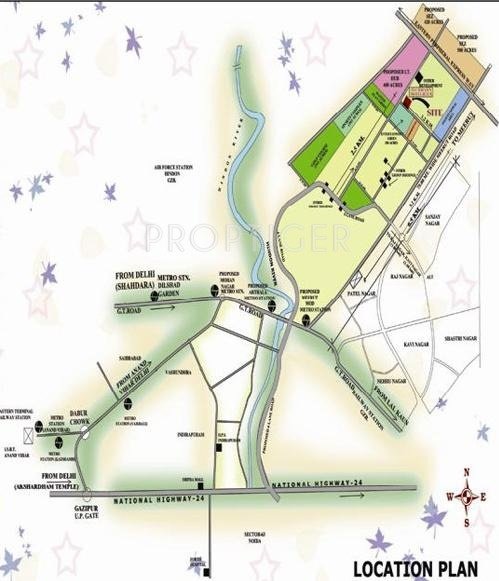 Images for Location Plan of Techman Moti Residency