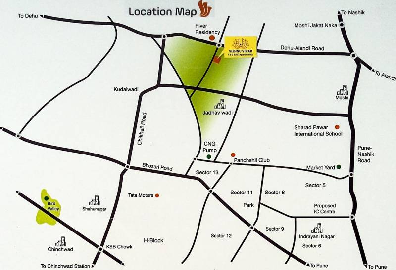 Images for Location Plan of Noble Noble Vishnu Vihar