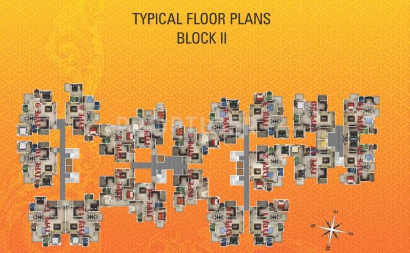  felicita Block ii Cluster Plan