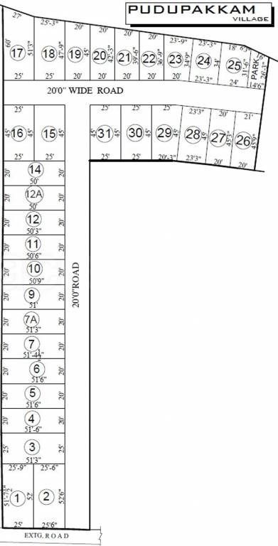 Images for Layout Plan of Sendhur Felicity