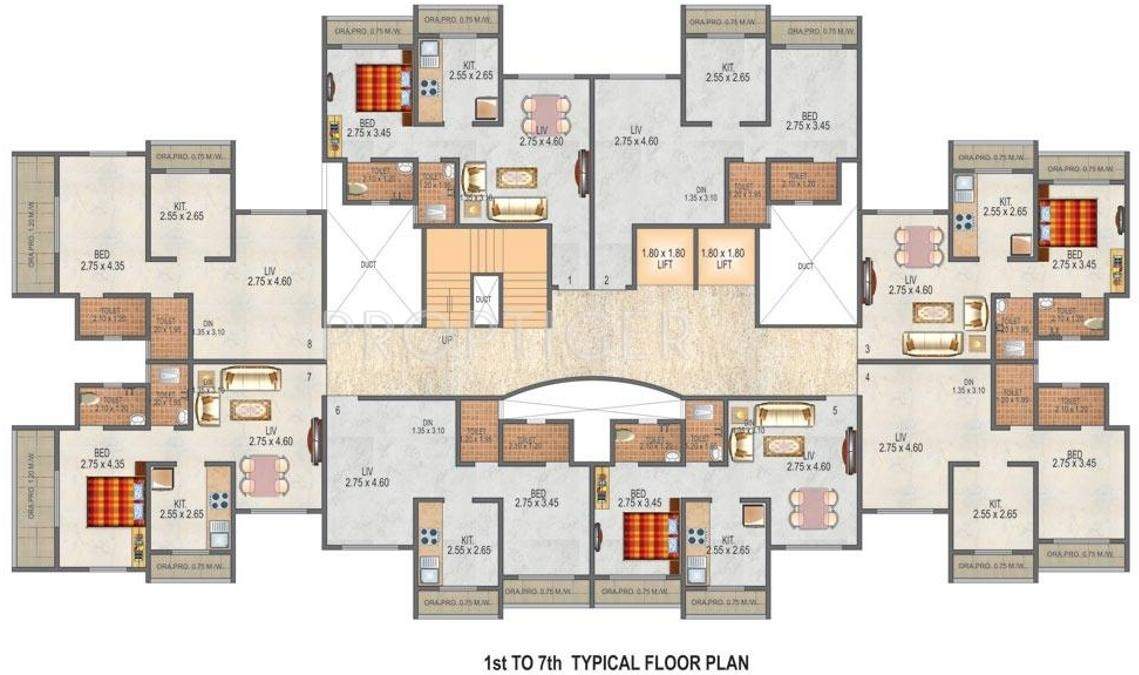 Images for Cluster Plan of Landscape Landscape Heights