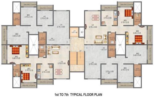Images for Cluster Plan of Landscape Landscape Heights