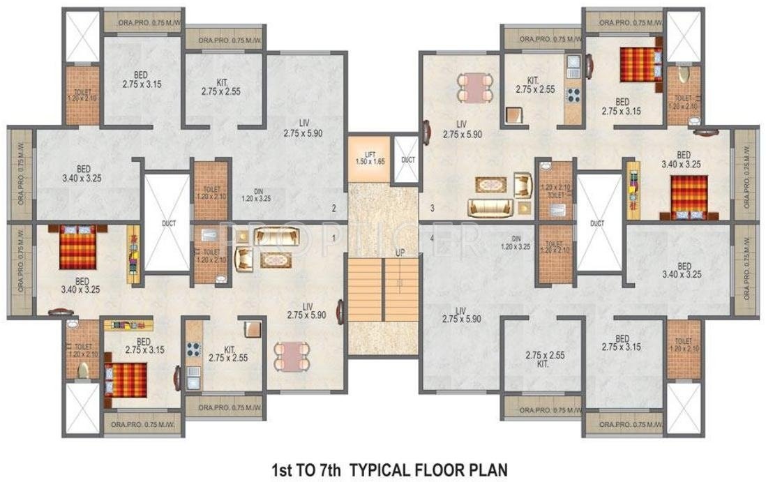Images for Cluster Plan of Landscape Landscape Heights