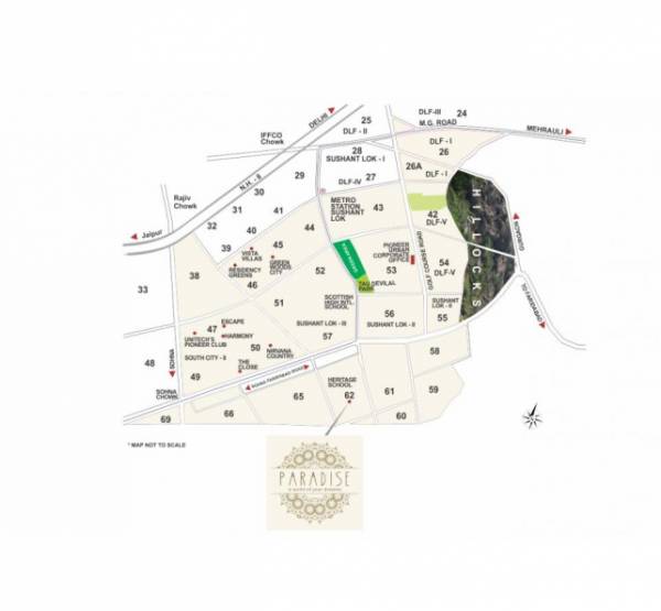  paradise Location Plan