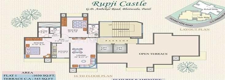  castle Tower 1 Cluster Plan