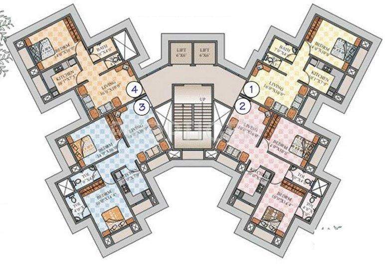  memories Images for Cluster Plan of Rupji Constructions Memories