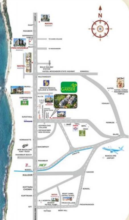  sai matha garden Location Plan