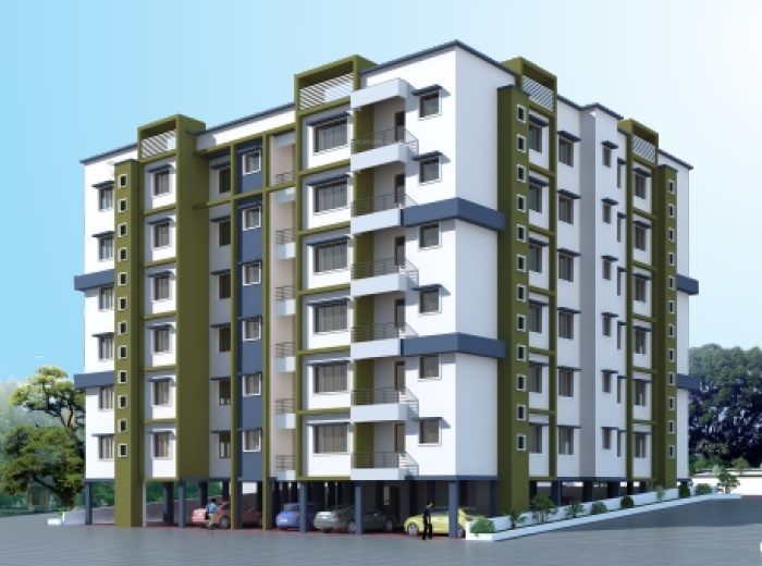 Elevation  sai matha garden Elevation