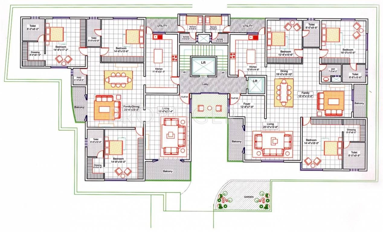 Images for Cluster Plan of Redifice Developers Ambrosia