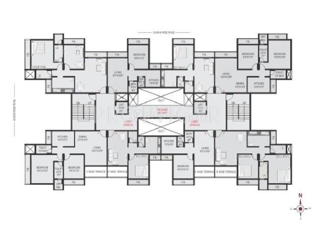 Images for Cluster Plan of Bathija Tulsa Namdev Residency