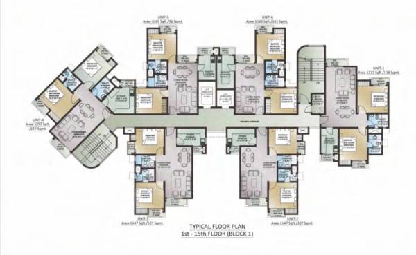  misty-homes Tower A Cluster Plan