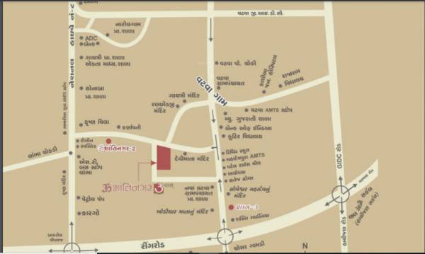 Location Plan om-shaantinagar-3-plus Location Plan