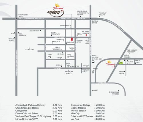  divyapunj-shalom Images for Location Plan of Ashapura Divyapunj Shalom