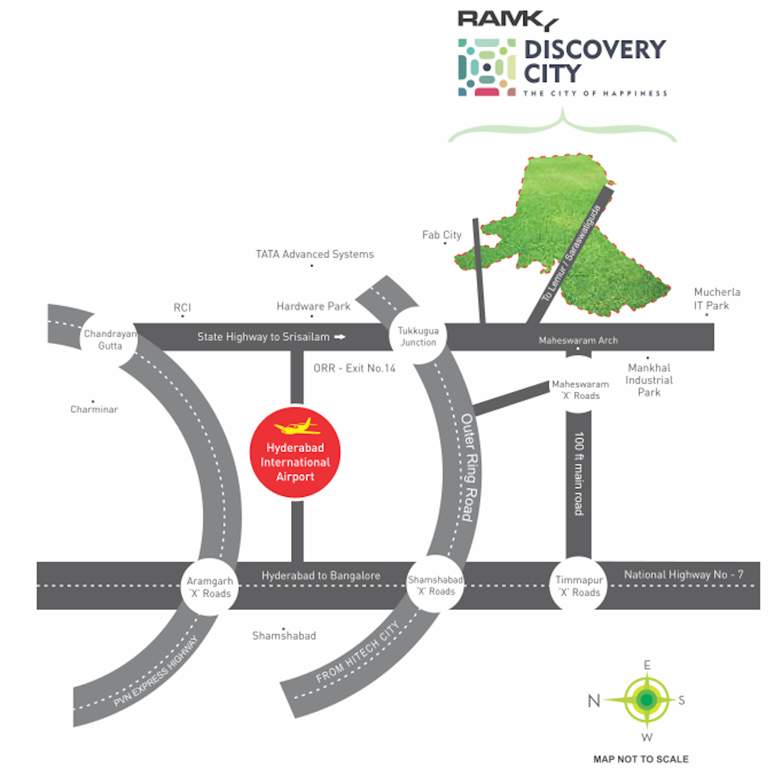  discovery city Location Plan