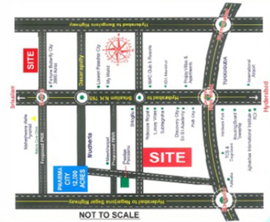  projects Location Plan