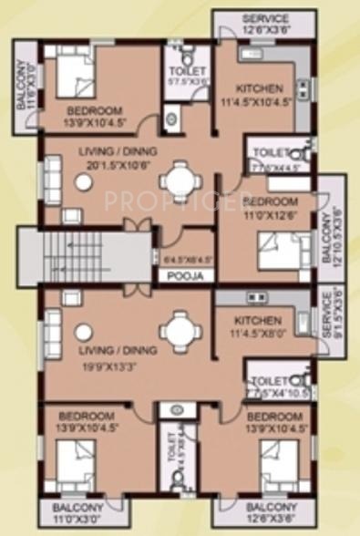 Images for Cluster Plan of Global Ramchandra Enclave