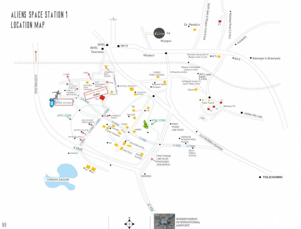  space station 1 Location Plan