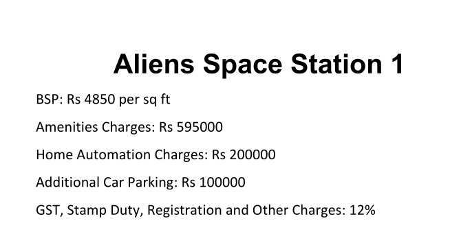 space-station-1 Construction Linked Payment (CLP) Payment Plan