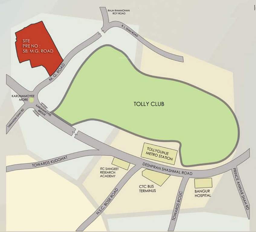  tower 5 Location Plan